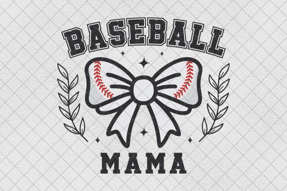 Baseball Mama Png Coquette Bow Game Day