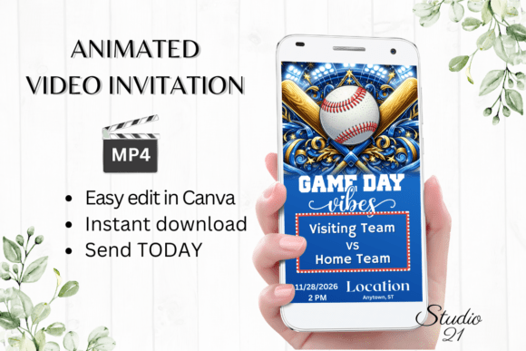Create a Dynamic Animated Baseball Game Invitation