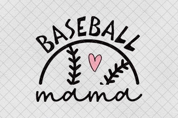 Game Day Graphics: Baseball Mama SVG & PNG Designs