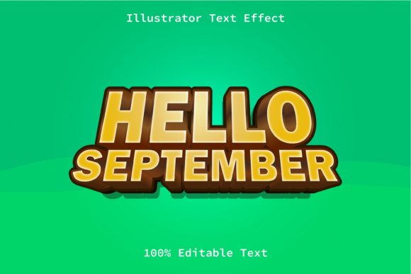 Hello September Modern Game Style: A Dynamic Design Asset