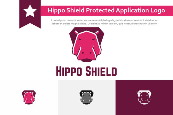Hippo Shield Strong: Bold Game Logo Font