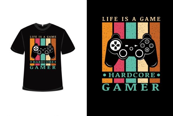 Life is a Game Hardcore Gamer: A Dynamic Display Font