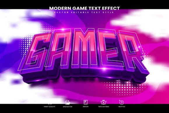 Modern Game Text Effect: A Designer's Creative Toolkit