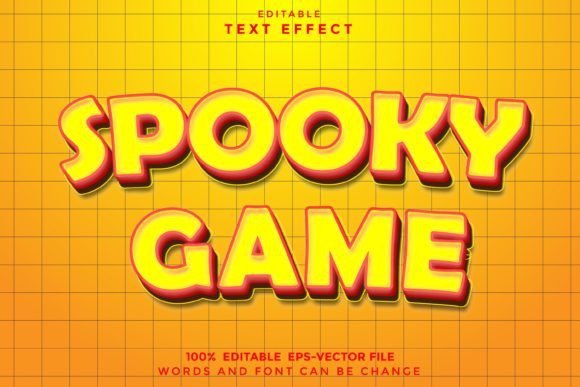Spooky Game Editable Text Effect: Transform Your Typography